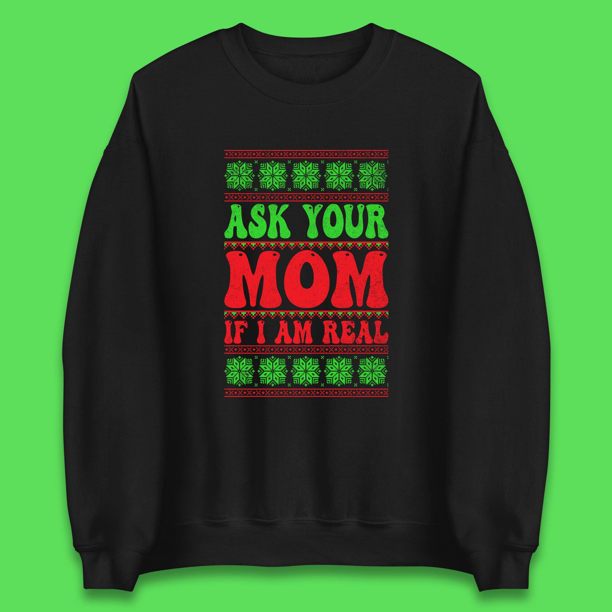 christmas santa festive sweatshirt