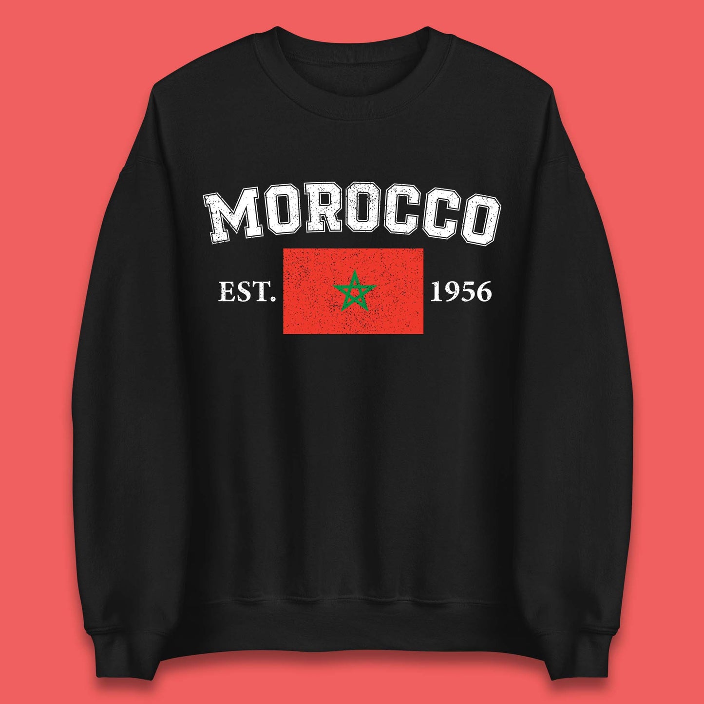 Morocco Est 1956 Unisex Sweatshirt