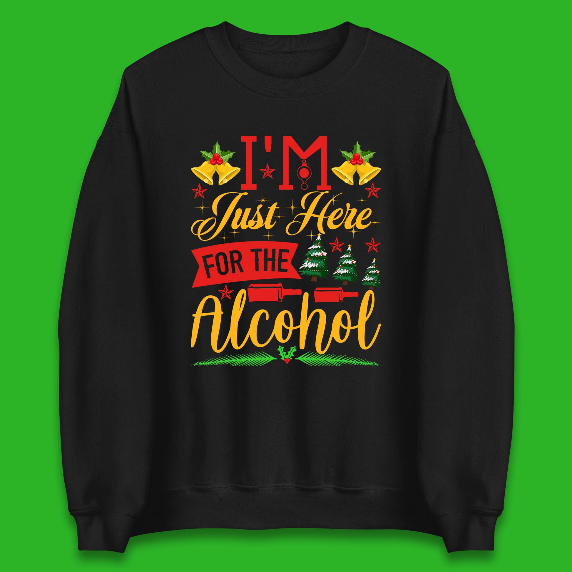 christmas drinking party sweatshirt