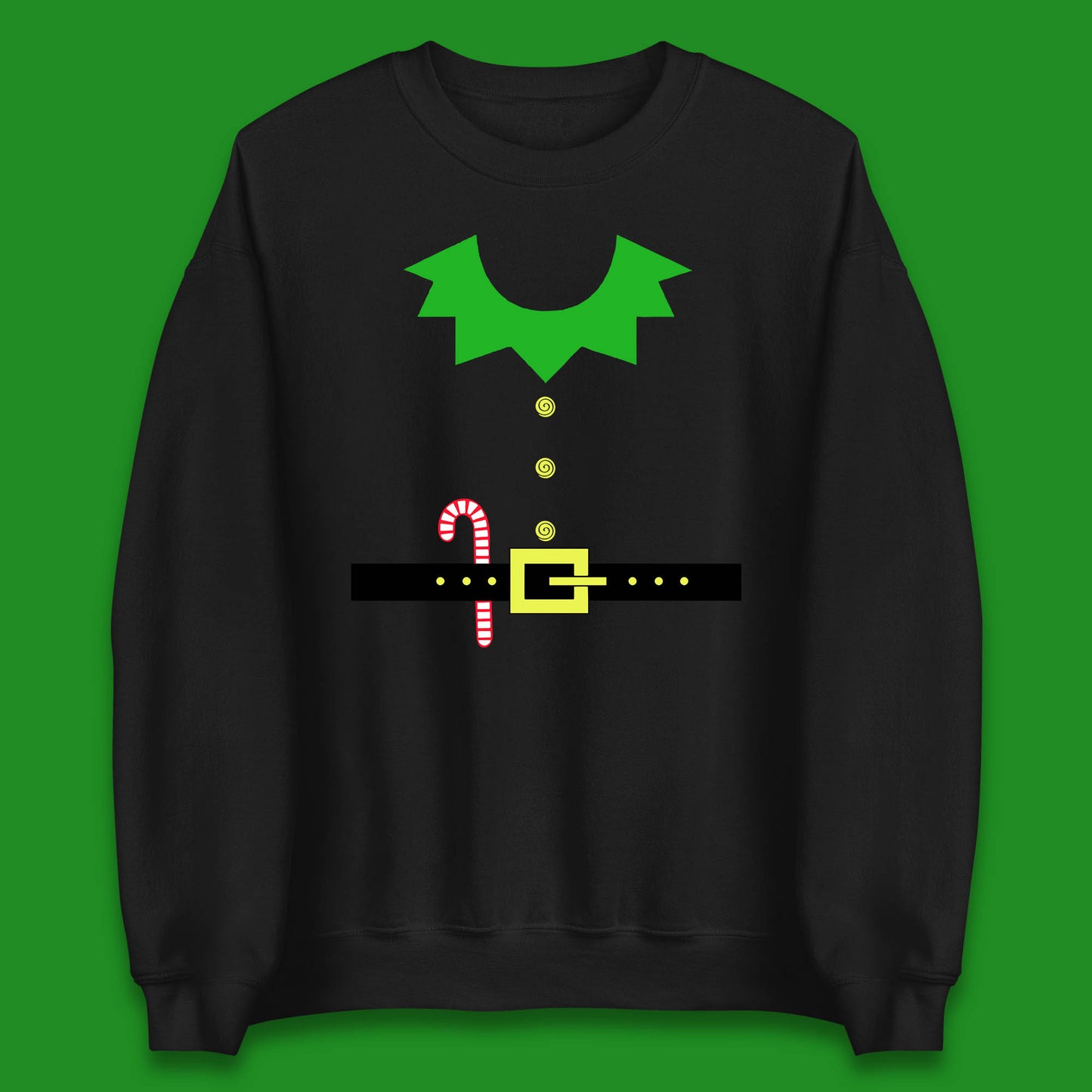 christmas elf costume christmas candy sweatshirt