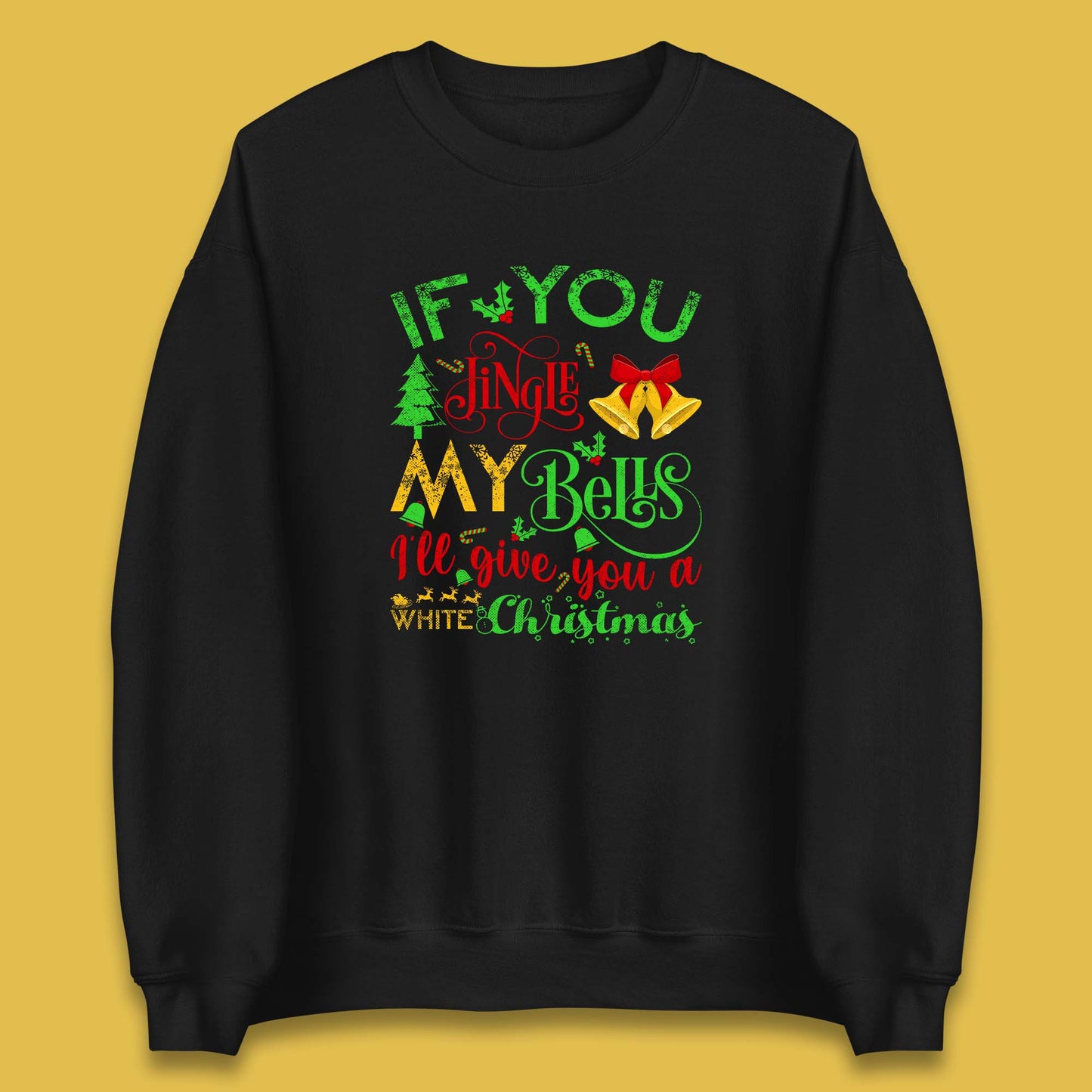 jingle bells funny sweatshirt