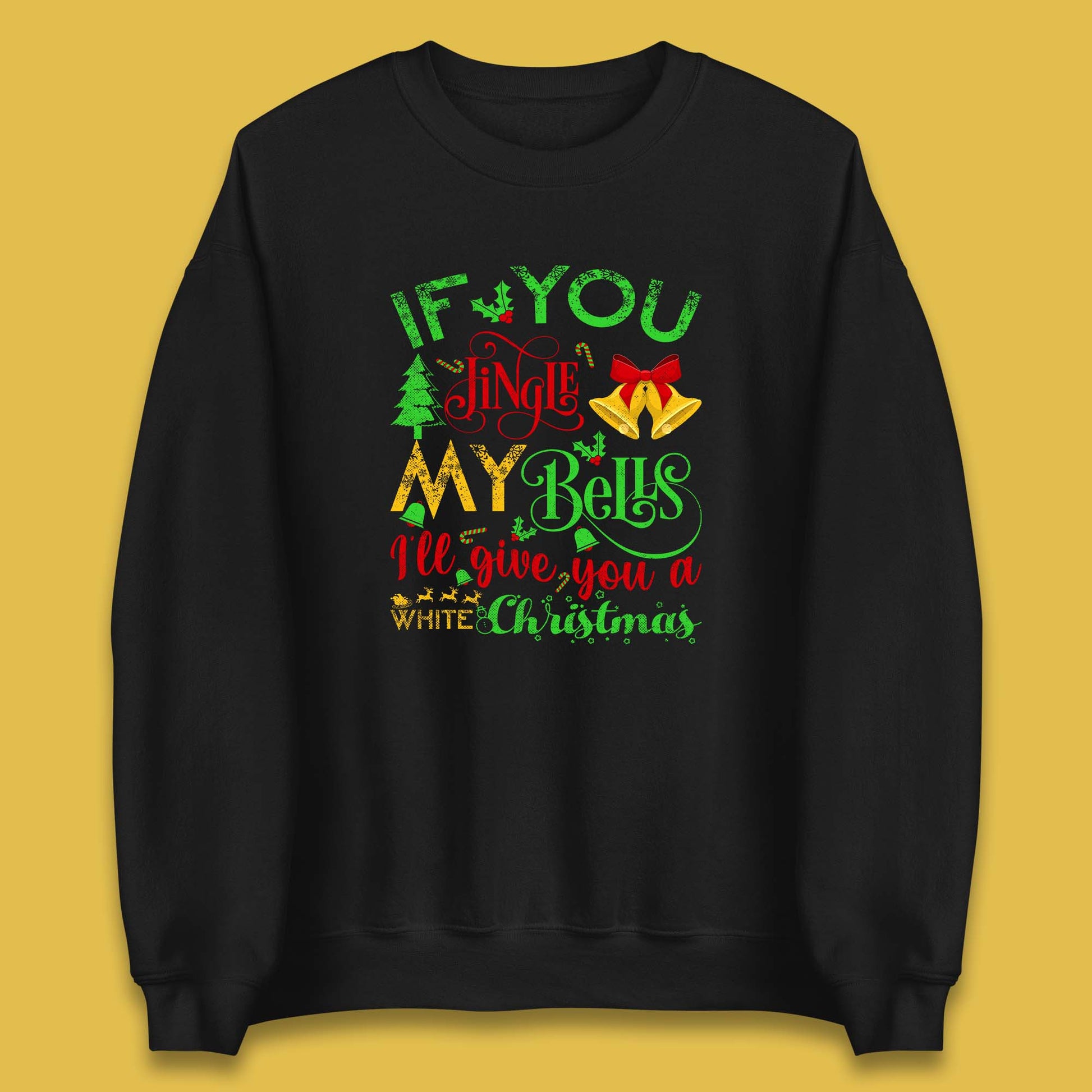 jingle bells funny sweatshirt