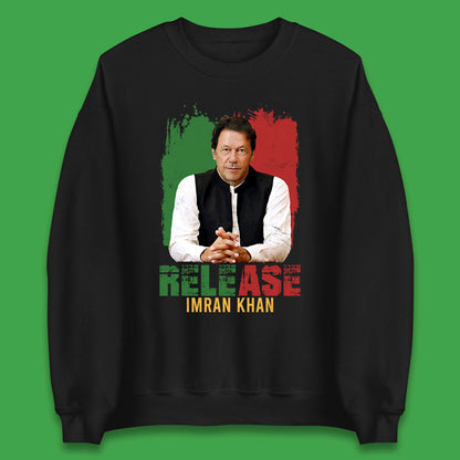 Release Imran Khan Prisoner No 804 Stand With Imran Khan Pakistan Unisex Sweatshirt