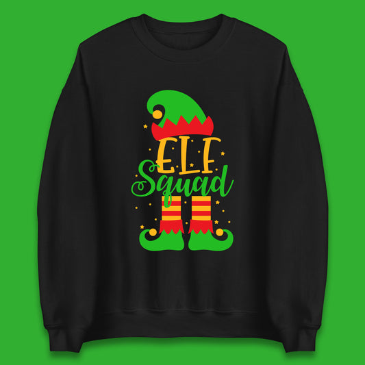 christmas elf squad sweatshirt