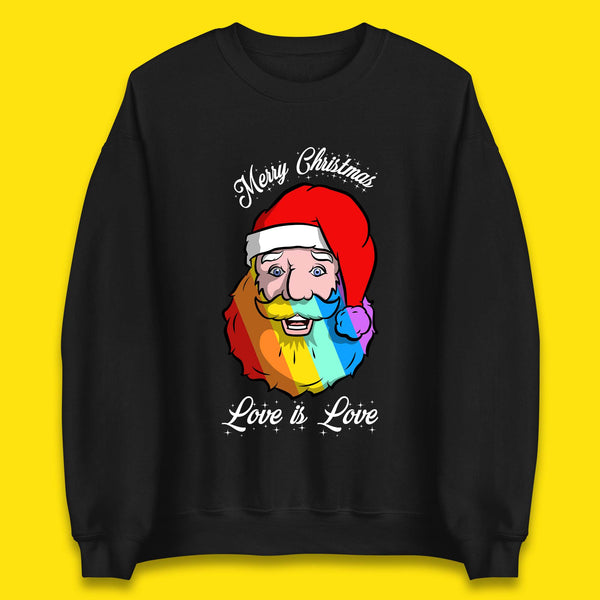 Gay Santa Christmas Unisex Sweatshirt