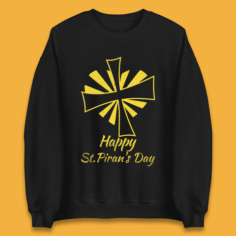 Happy Saint Piran's Day Unisex Sweatshirt