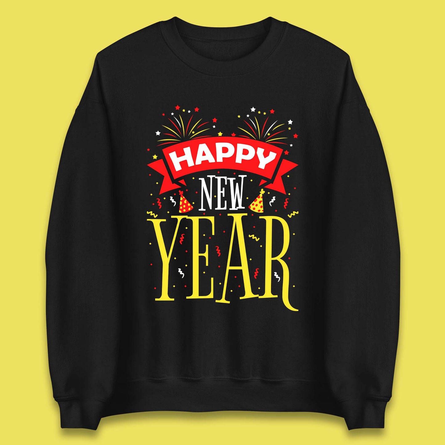 Happy New Year Celebrations Unisex Sweatshirt