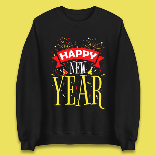 Happy New Year Celebrations Unisex Sweatshirt