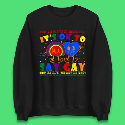 It's Okay To Say Gay Jumpers for Sale