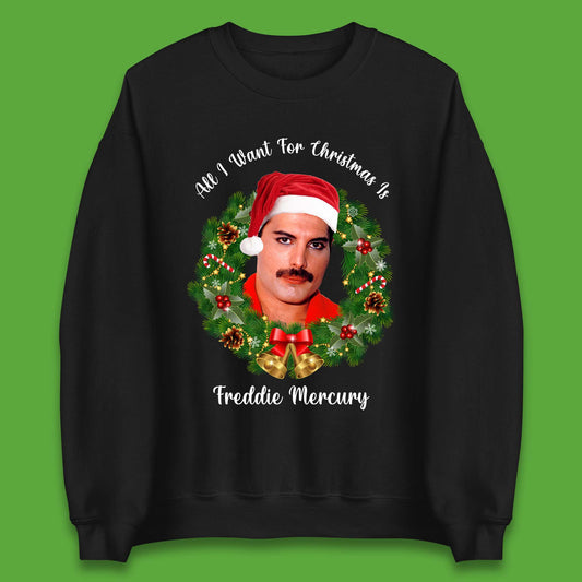 Freddie Mercury Christmas Jumper