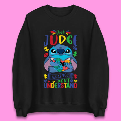 Autism Disney Stitch Unisex Sweatshirt