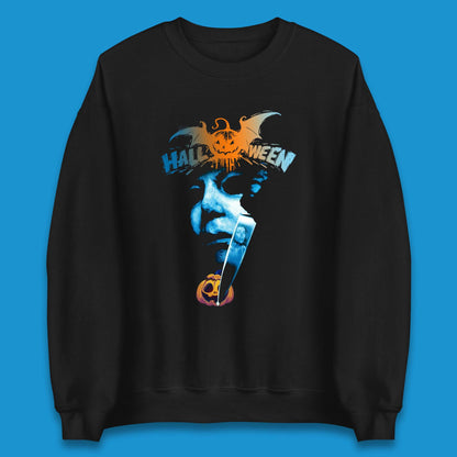 Michael Myers Halloween Laurie Halloween Take A Knife Horror Movie Character Unisex Sweatshirt