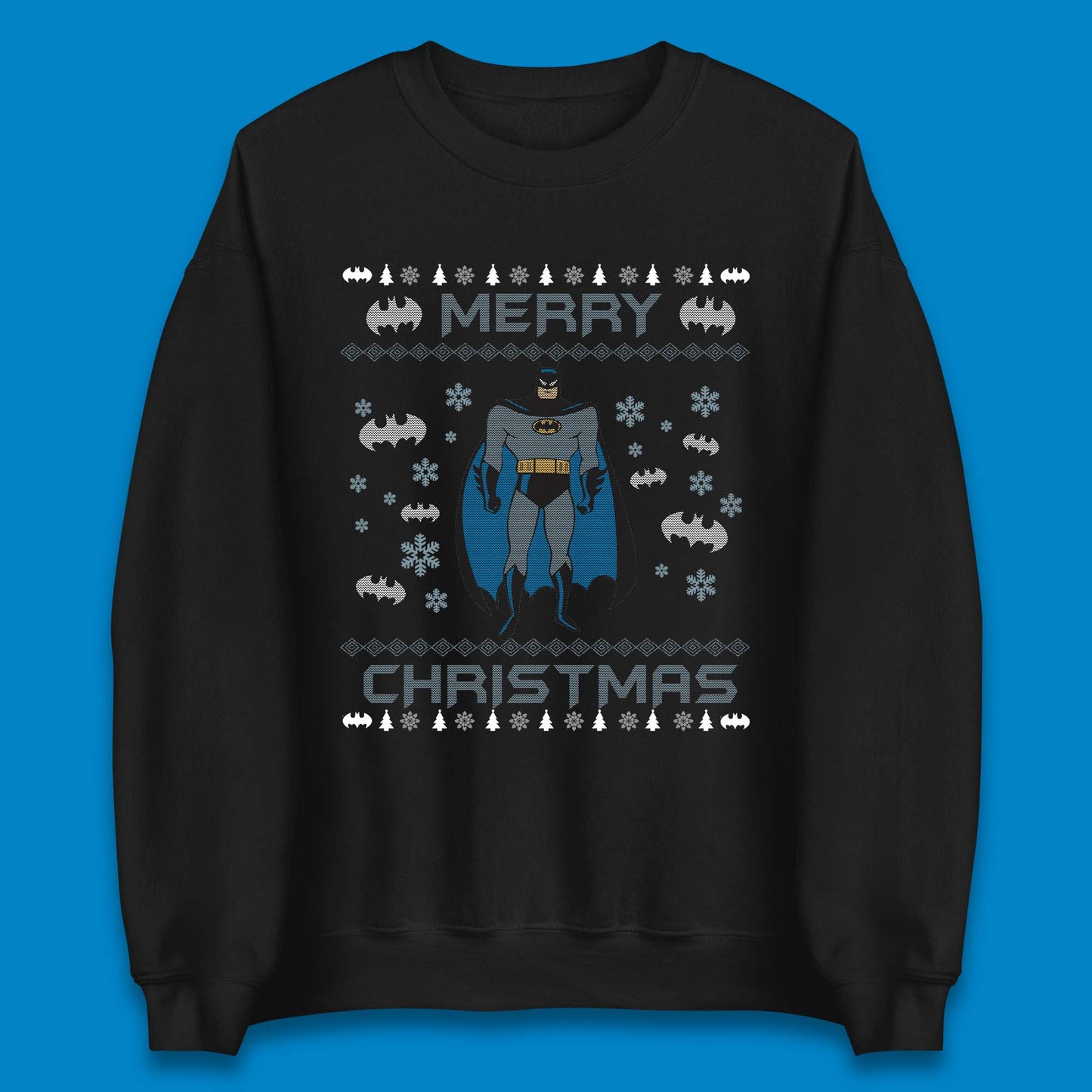 Batman Christmas Jumper Mens