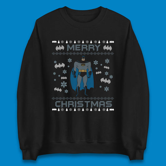 Batman Christmas Jumper Mens