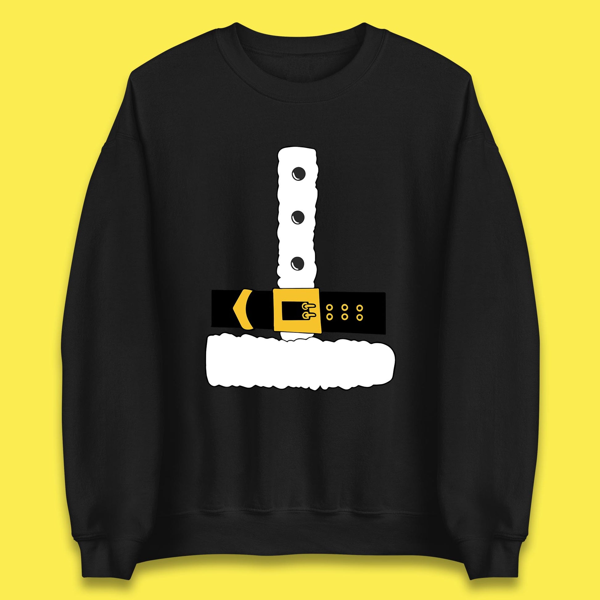 christmas santa claus costume sweatshirt