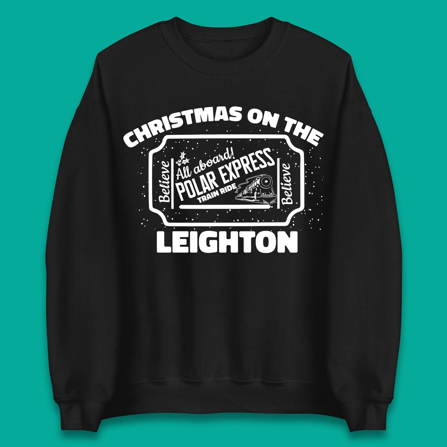 Polar Express Christmas Train Unisex Sweatshirt