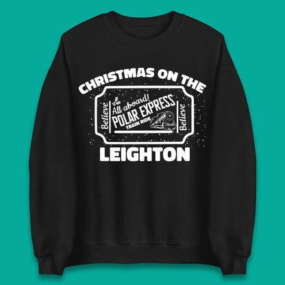 Polar Express Christmas Train Unisex Sweatshirt