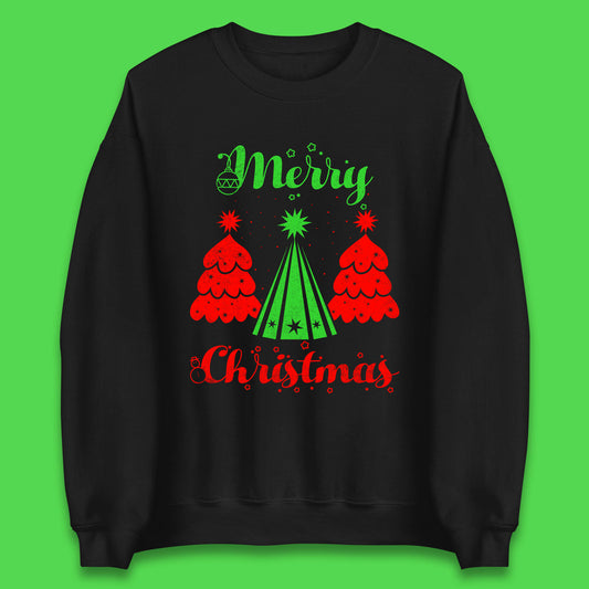 merry christmas tree sweatshirt