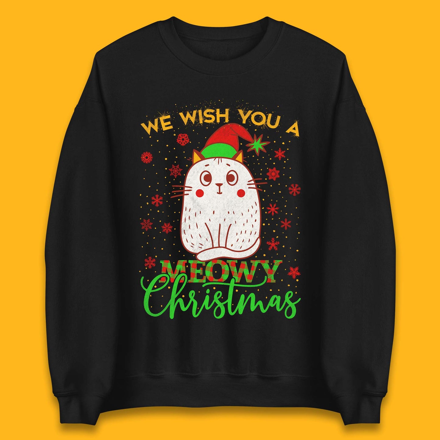 Meowy Christmas Unisex Sweatshirt