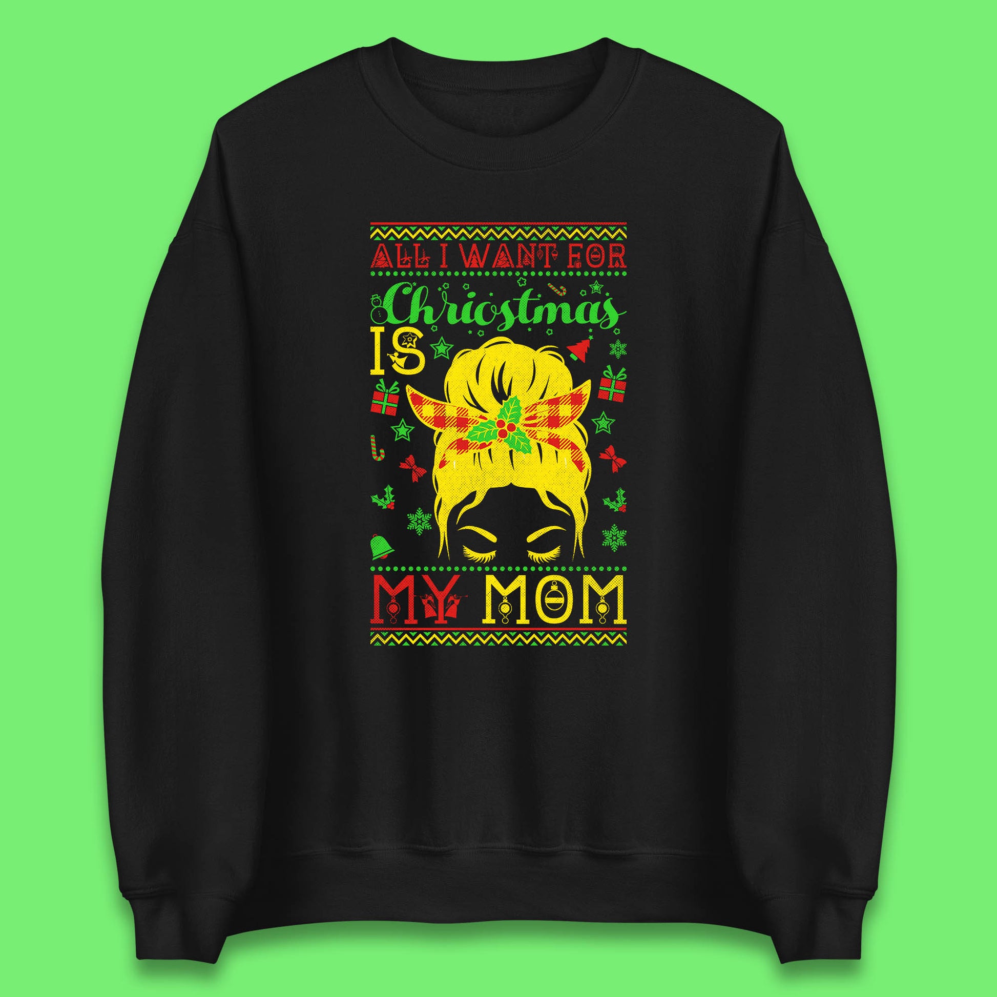 mom christmas sweatshirt