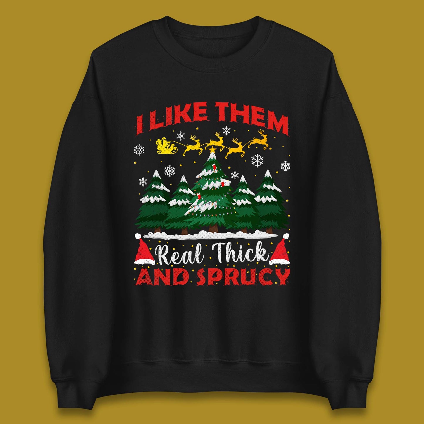 Sprucy Christmas Unisex Sweatshirt