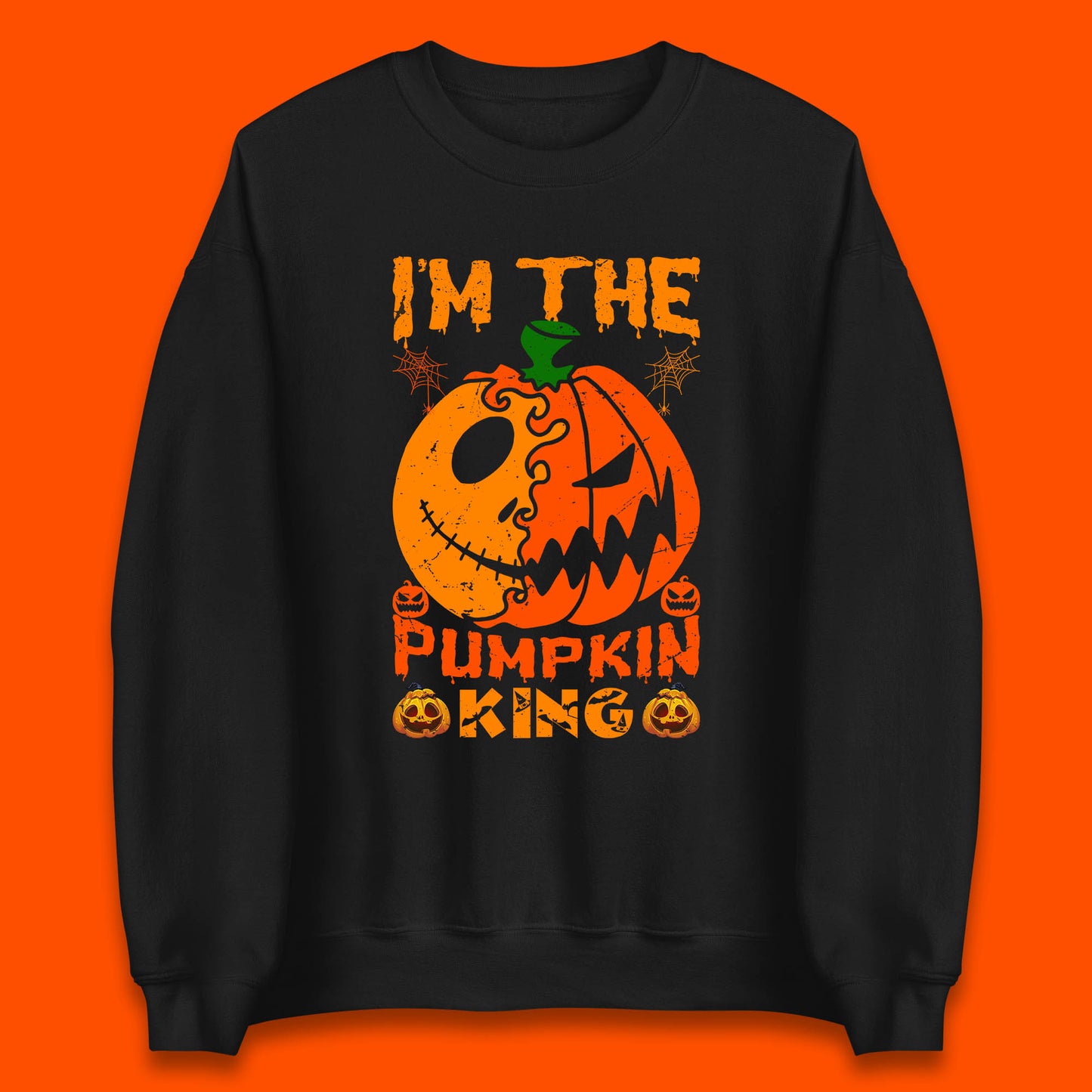 jack skellington pumpkin sweatshirt