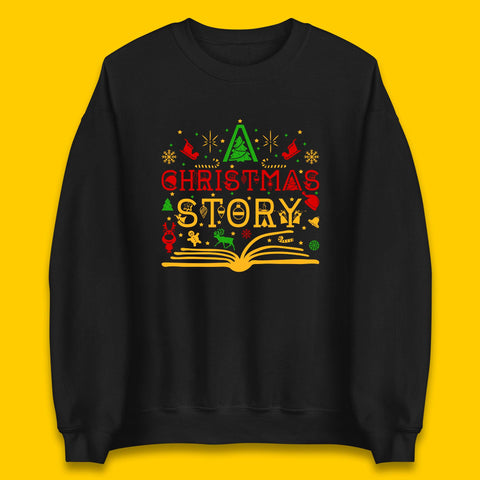 A Christmas Story Ugly Christmas  Major Award Leg Lamp Xmas Unisex Sweatshirt