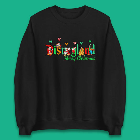 disneyland merry christmas disney mickey and friends sweatshirt