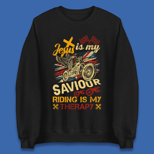 Riding Is My Therapy Unisex Sweatshirt