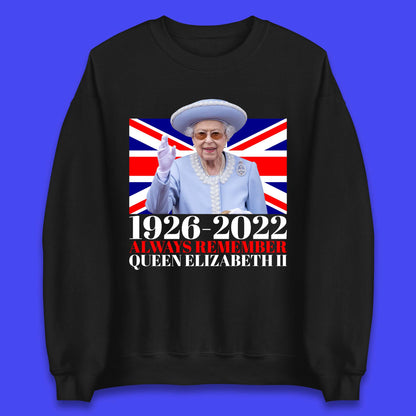 1926-2022 Queen Elizabeth II Unisex Sweatshirt