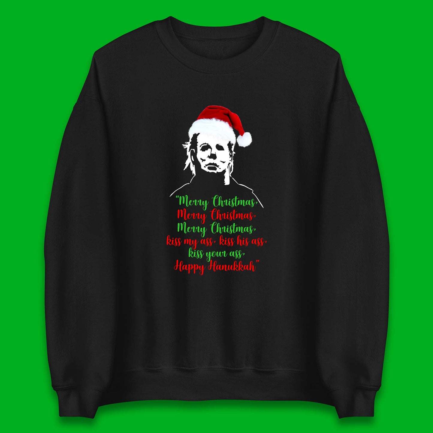 michael myers christmas sweatshirt