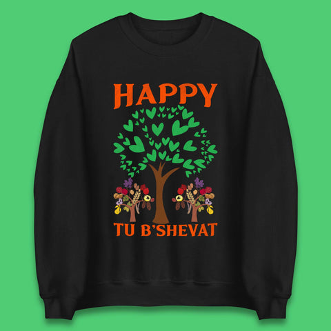 Happy Tu B'Shevat Unisex Sweatshirt