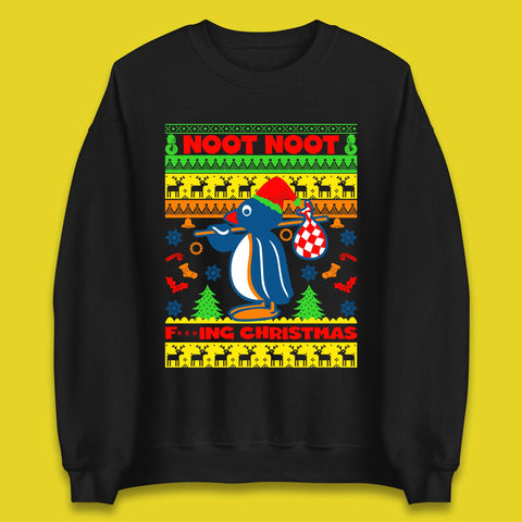Penguin Noot Noot Christmas Unisex Sweatshirt