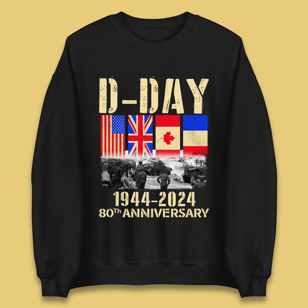 D-Day 80th Anniversary Unisex Sweatshirt