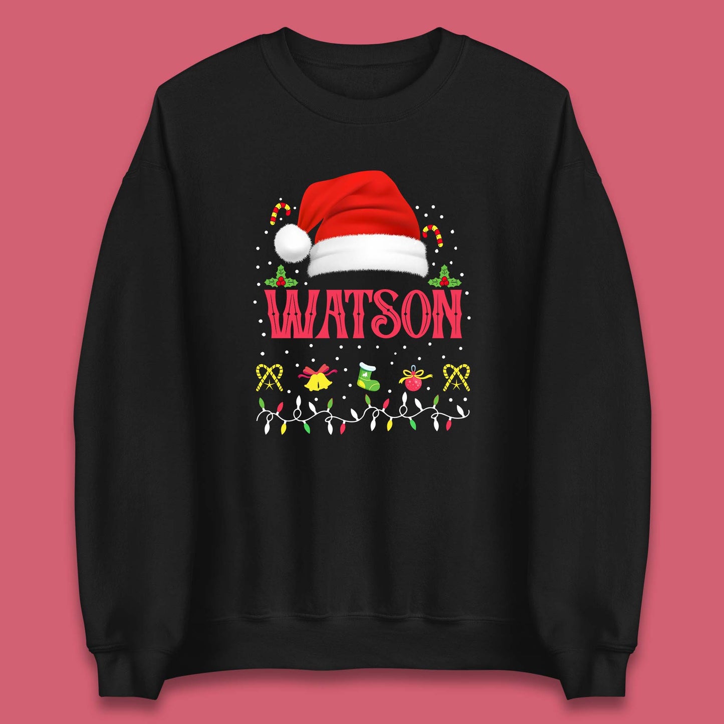christmas santa claus hat sweatshirt