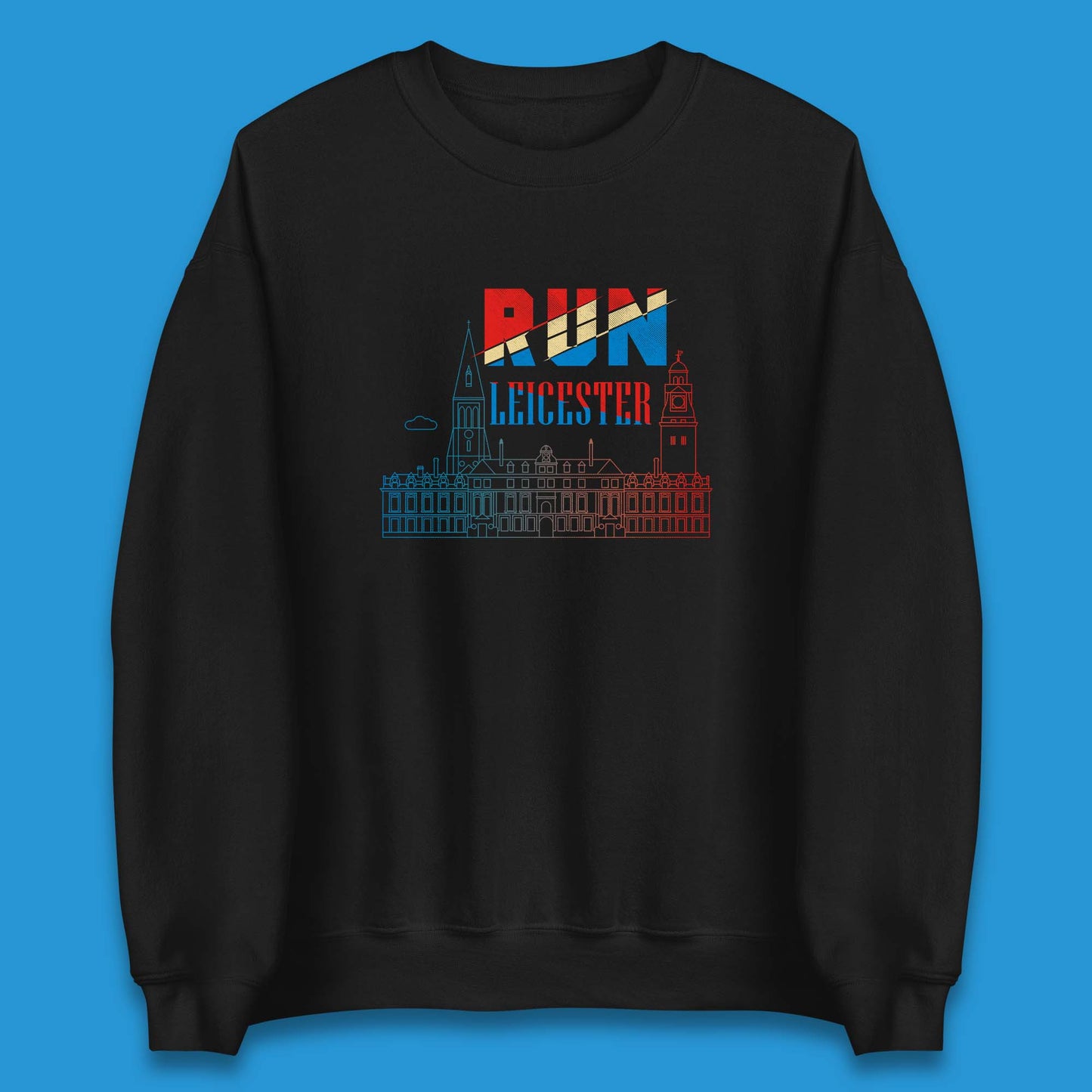 Run Leicester Festival - Souvenir Race Leicester Running Unisex Sweatshirt