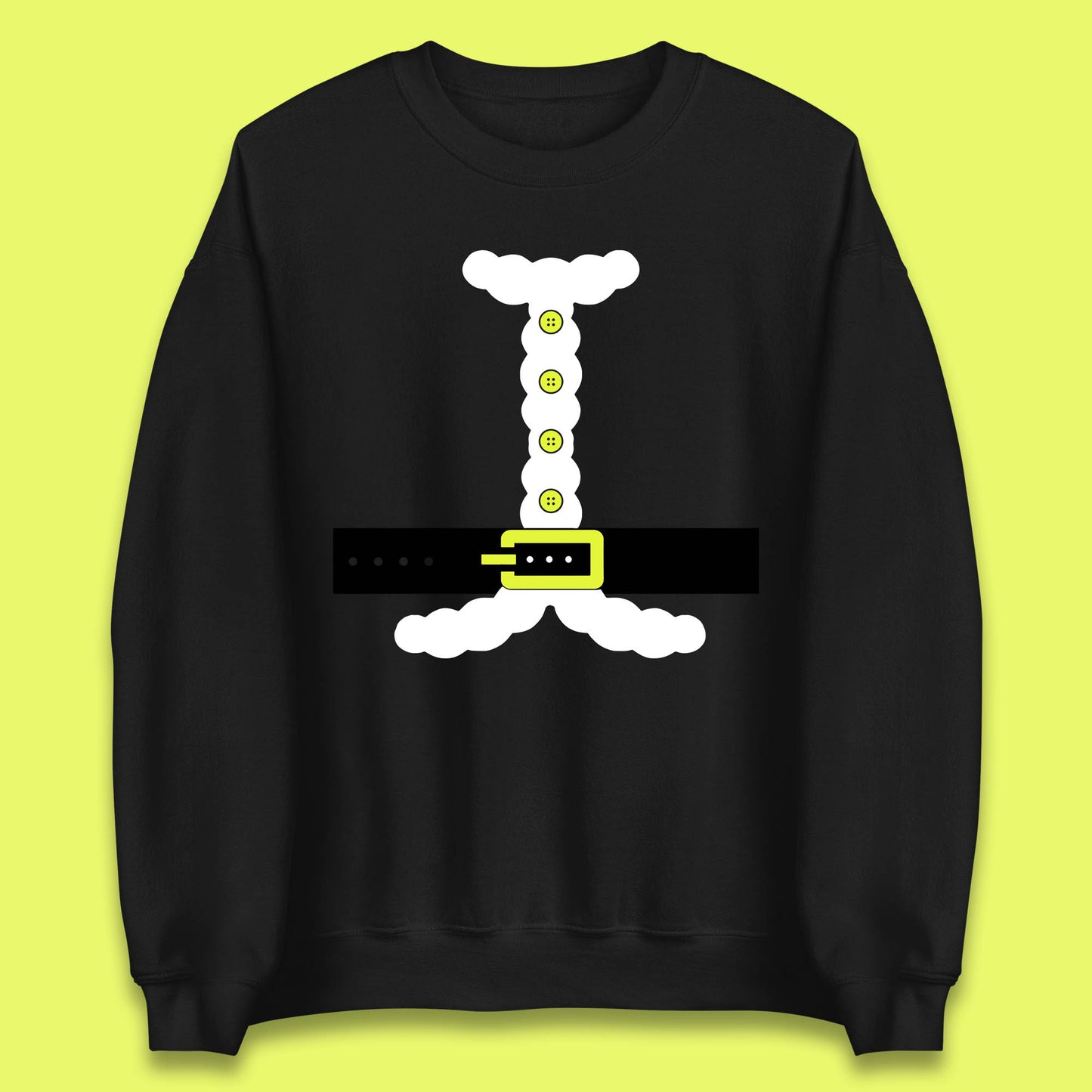 christmas santa claus costume sweatshirt