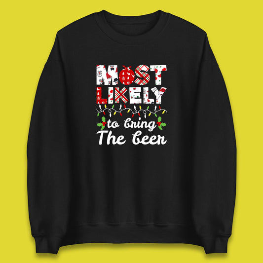 beer christmas sweatshirt