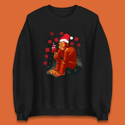 bigfoot christmas sweater