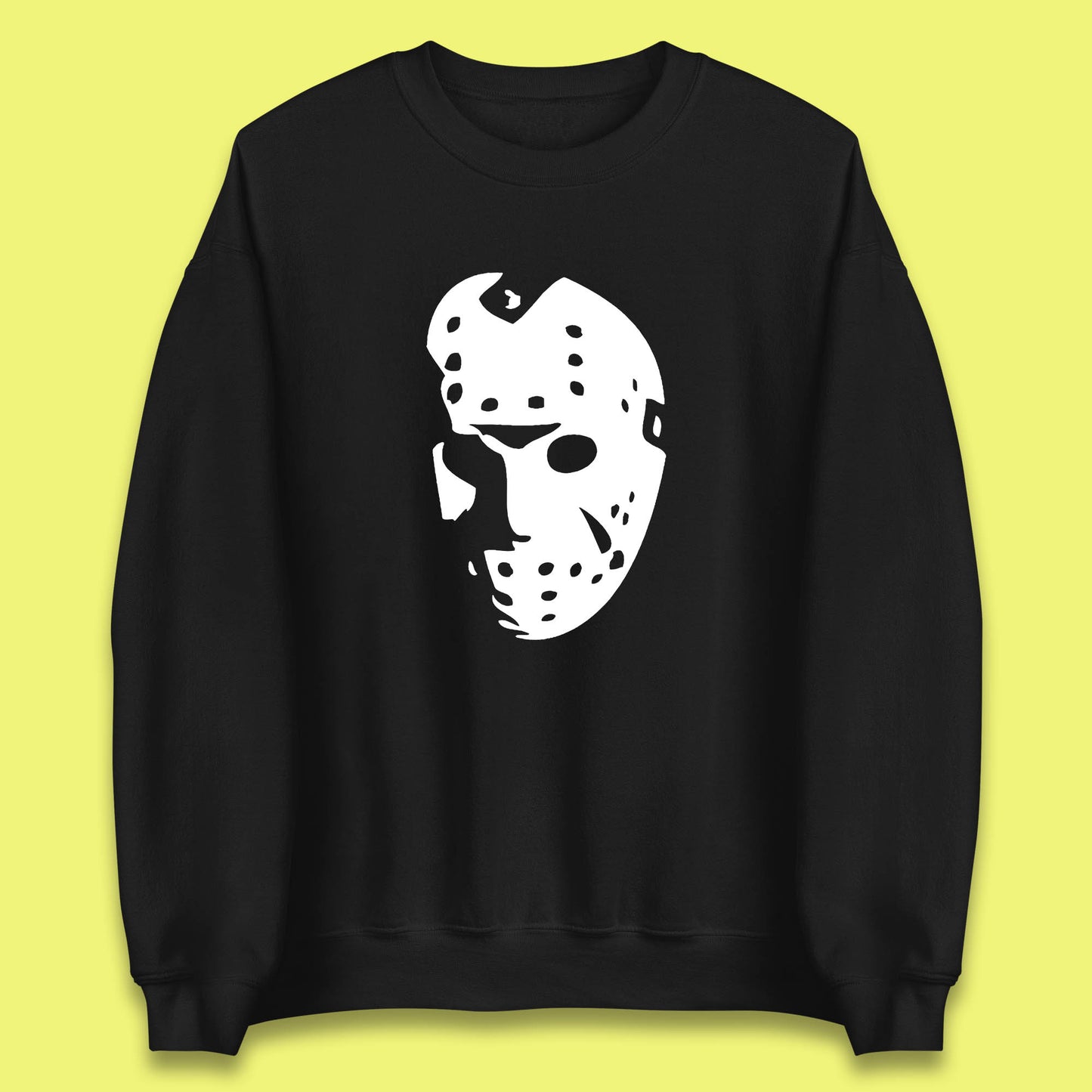 Halloween Jason Voorhees Horror Face Mask Friday The 13th Horror Movie Character Unisex Sweatshirt