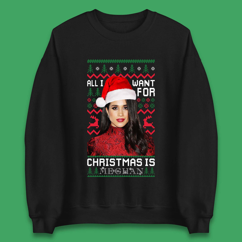 Want Meghan For Christmas Unisex Sweatshirt