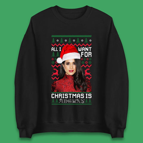 Want Meghan For Christmas Unisex Sweatshirt