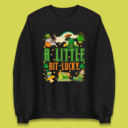 A Little Bit Lucky St. Patrick's Unisex Sweatshirt