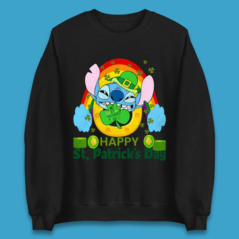 St. Patrick's Day Stitch Unisex Sweatshirt