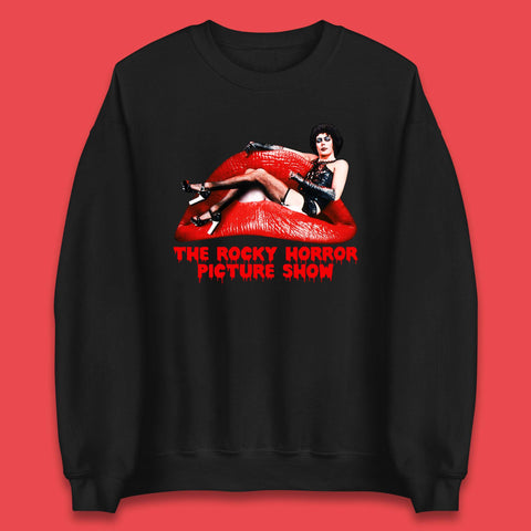 The Rocky Horror Show Halloween Horror Movie Red Lips Unisex Sweatshirt