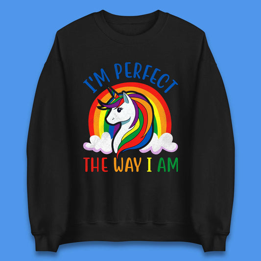Rainbow Unicorn LGBT Pride Unisex Sweatshirt