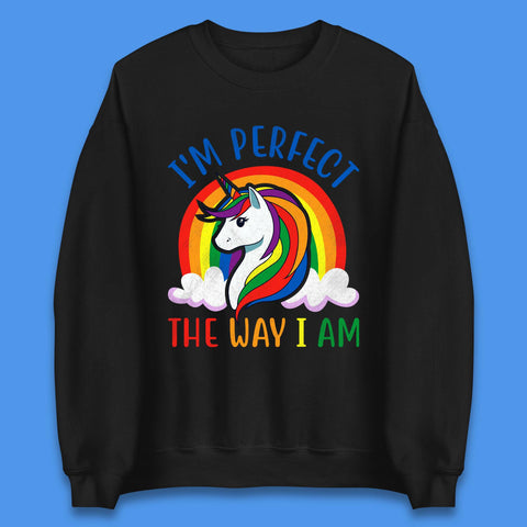 Rainbow Unicorn LGBT Pride Unisex Sweatshirt