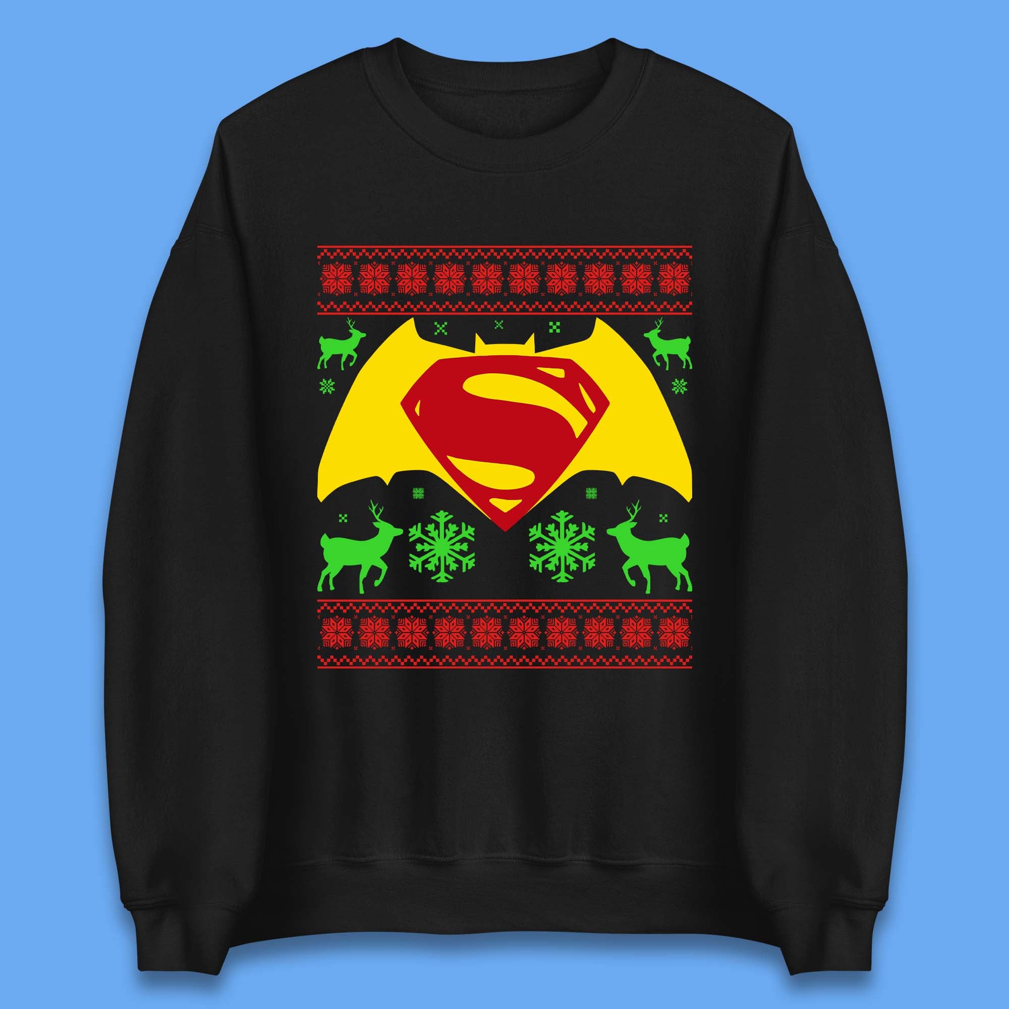 Batman V Superman Christmas Unisex Sweatshirt