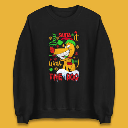 christmas dog sweatshirt