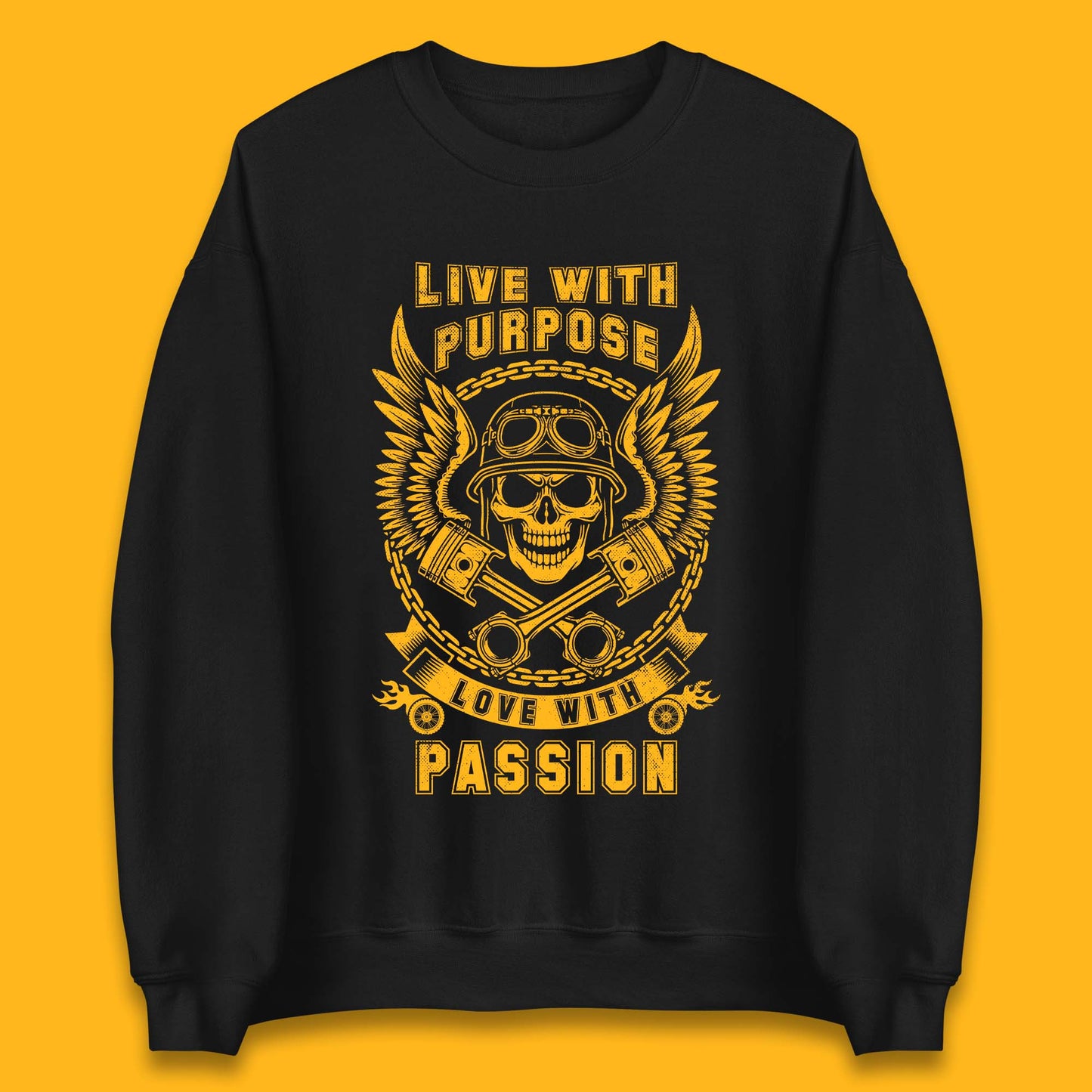 Biker Sweatshirts for Sale